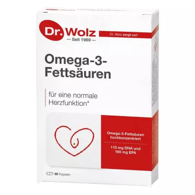 OMEGA-3 taukskābes 500 mg/60% kapsulas, 60 gab