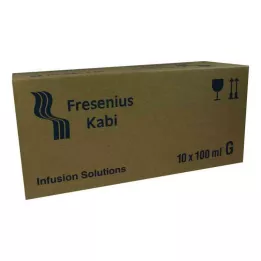 NATRIUMHYDROGENCARBONAT 8,4% stikla infūziju šķīdums, 10X100 ml