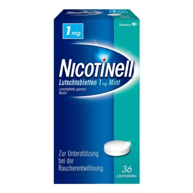 NICOTINELL Pastilas 1 mg Piparmētra, 36 gab