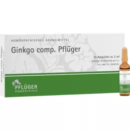 GINKGO COMP.Pflüger ampulas, 10 gab