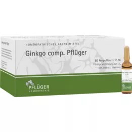 GINKGO COMP.Pflüger ampulas, 50 gab