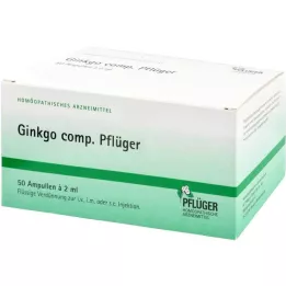 GINKGO COMP.Pflüger ampulas, 50 gab