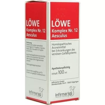 LÖWE KOMPLEX Nr.12 Aesculus pilieni, 100 ml