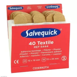 SALVEQUICK Ģipša sloksnes elastīga uzpilde 6444, 40 gab