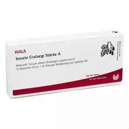 ISCUCIN Crataegi cietes A ampulas, 10X1 ml