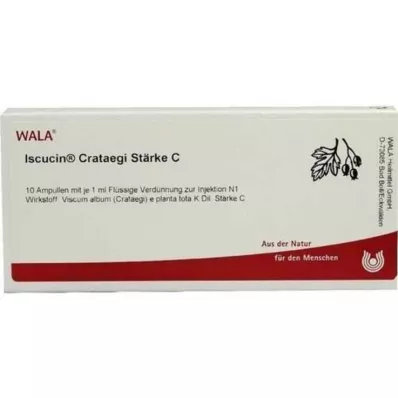 ISCUCIN crataegi ciete C ampulas, 10X1 ml ISCUCIN crataegi ciete C ampulas, 10X1 ml
