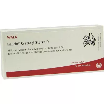 ISCUCIN crataegi ciete D ampulas, 10X1 ml ISCUCIN crataegi ciete D ampulas, 10X1 ml