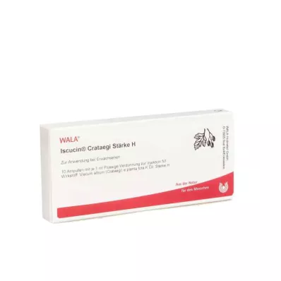 ISCUCIN crataegi ciete H ampulas, 10X1 ml