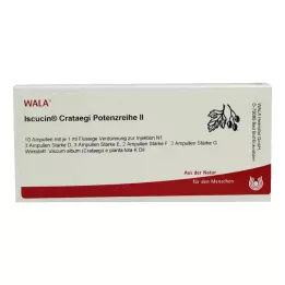 ISCUCIN crataegi potences sērija II Ampulas, 10X1 ml