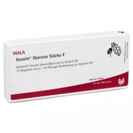 ISCUCIN kverku cietes F ampulas, 10X1 ml