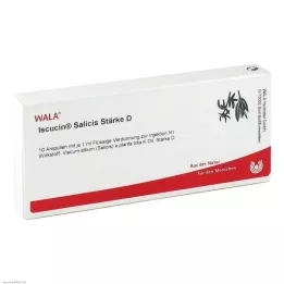 ISCUCIN salicis cietes D ampulas, 10X1 ml