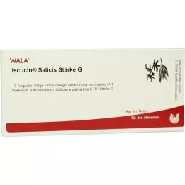 ISCUCIN salicis cietes G ampulas, 10X1 ml