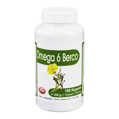 OMEGA 6 Berco kapsulas, 150 gab