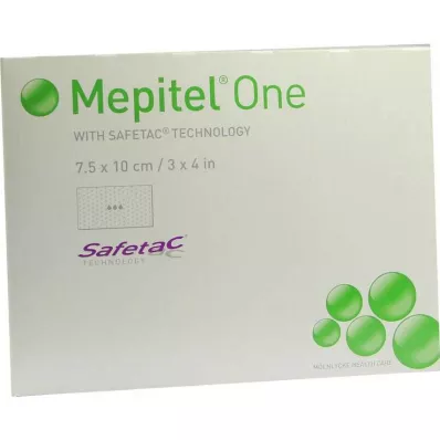 MEPITEL Viens 7,5x10 cm silikona tīklveida pārsējs, 10 gab MEPITEL Viens 7,5x10 cm silikona tīklveida pārsējs, 10 gab