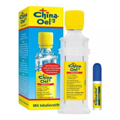 CHINA ÖL ar inhalatoru, 25 ml CHINA ÖL ar inhalatoru, 25 ml