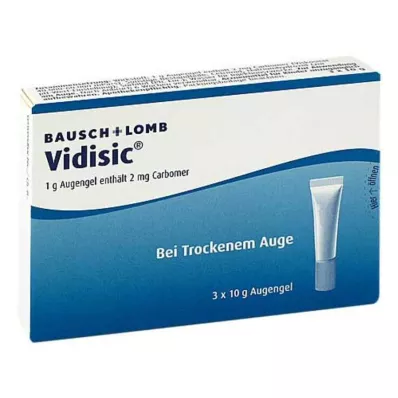 VIDISIC Acu želeja, 3X10 g VIDISIC Acu želeja, 3X10 g