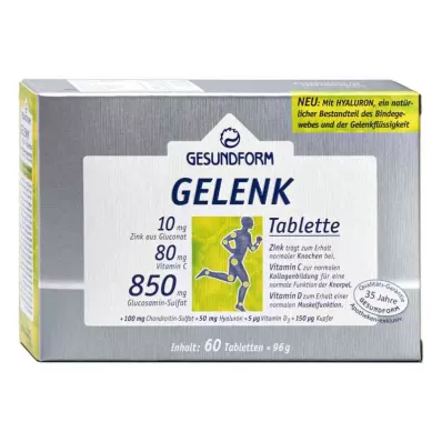 GESUNDFORM Locītavu tabletes, 60 gab