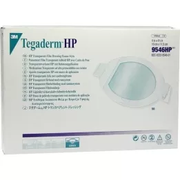 TEGADERM 3M Transpar.Verb.10x11,5 cm ovāls 9546HP, 50 gab