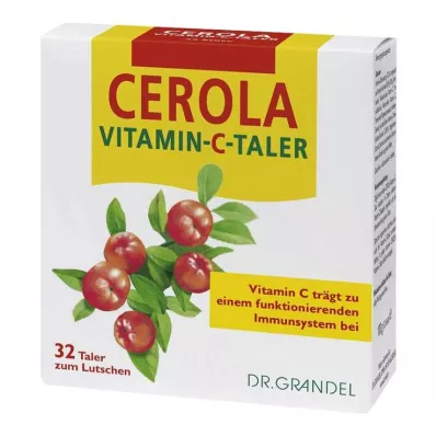 CEROLA C vitamīns Taler Grandel, 32 gab