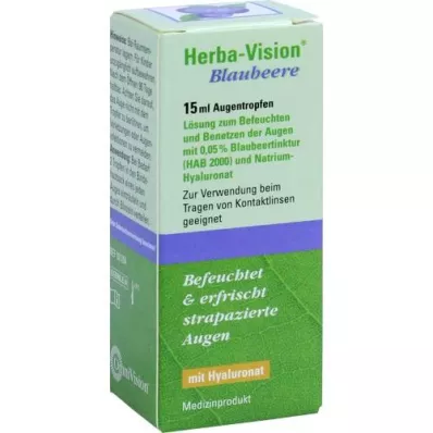 HERBA-VISION Melleņu acu pilieni, 15 ml