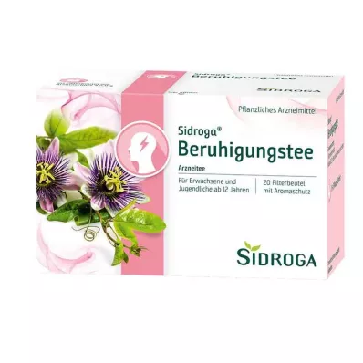 SIDROGA Nomierinošas tējas filtrēšanas maisiņi, 20X2,0 g