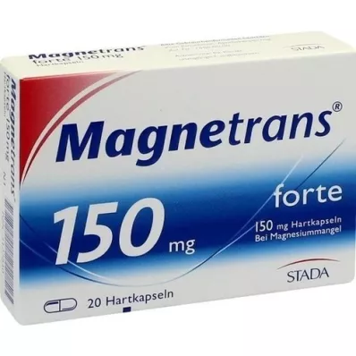 MAGNETRANS forte 150 mg cietās kapsulas, 20 gab