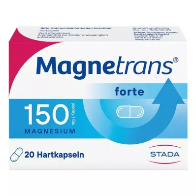 MAGNETRANS forte 150 mg cietās kapsulas, 20 gab