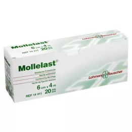 MOLLELAST Pārsēji 6 cmx4 m, atsevišķi iepakoti, 20 gab