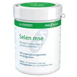 SELEN MSE 50 µg tabletes, 120 gab