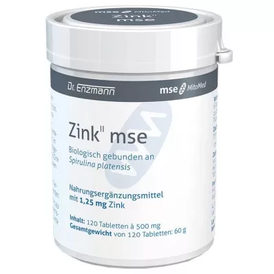 ZINK II MSE 1,25 mg tabletes, 120 gab ZINK II MSE 1,25 mg tabletes, 120 gab