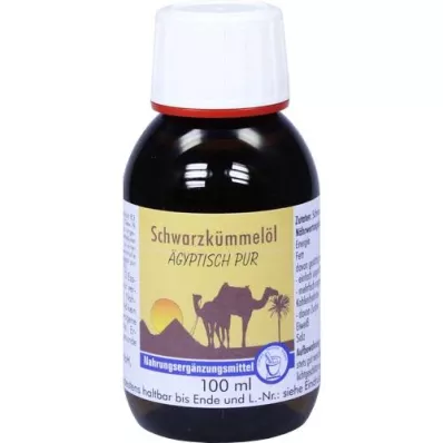 SCHWARZKÜMMELÖL Ēģiptes tīrs, 100 ml