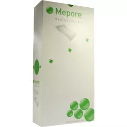 MEPORE Sterils brūču pārsējs 9x20 cm, 30 gab