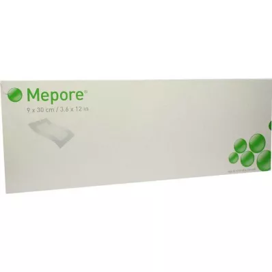 MEPORE Sterils brūču pārsējs 9x30 cm, 30 gab MEPORE Sterils brūču pārsējs 9x30 cm, 30 gab