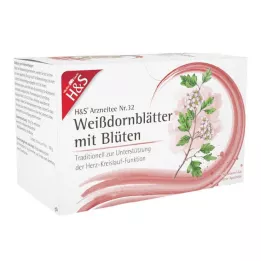 H&S Vilkābeles lapas ar ziediem filtrēšanas maisiņā, 20X1,6 g