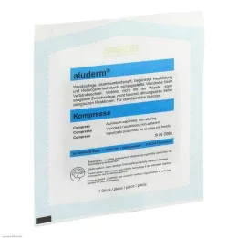 ALUDERM Kompresi 10x15 cm, 1 gab