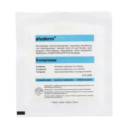 ALUDERM Kompresi 20x20 cm, 1 gab