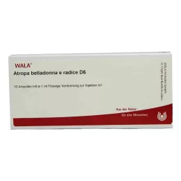 ATROPA Belladonna e Radix D 6 ampulas, 10X1 ml