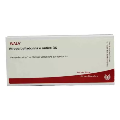 ATROPA Belladonna e Radix D 6 ampulas, 10X1 ml