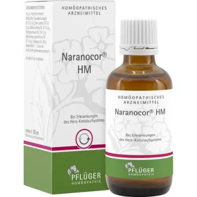 NARANOCOR HM pilieni, 50 ml