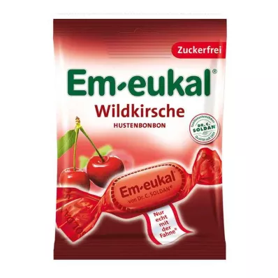 EM-EUKAL Savvaļas ķiršu konfektes bez cukura, 75 g