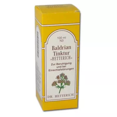 BALDRIANTINKTUR Hetterich, 100 ml BALDRIANTINKTUR Hetterich, 100 ml