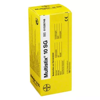 MULTISTIX 10 SG Testa sloksnes, 100 gab