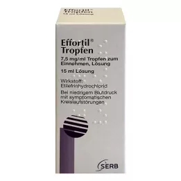 EFFORTIL pilieni, 15 ml