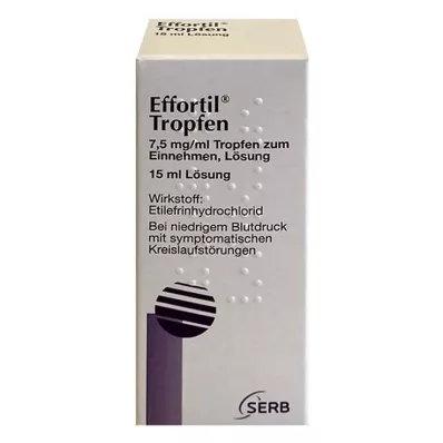 EFFORTIL pilieni, 15 ml