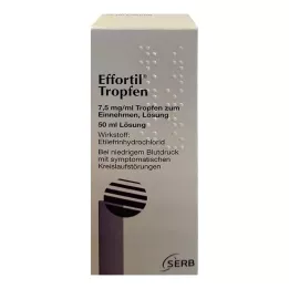 EFFORTIL pilieni, 50 ml
