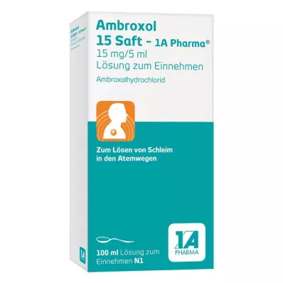 AMBROXOL 15 Juice-1A Pharma, 100 ml