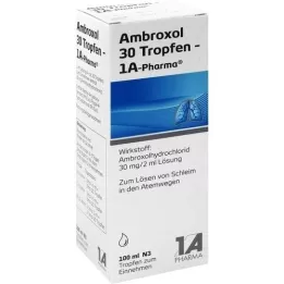 AMBROXOL 30 pilieni-1A Pharma, 100 ml