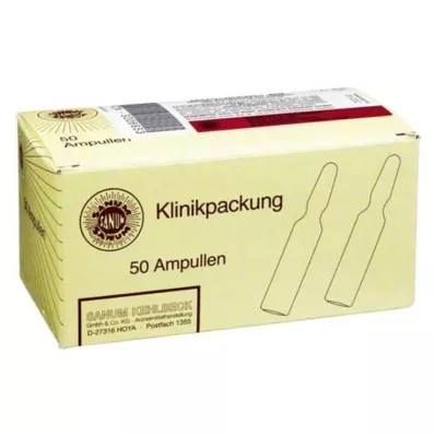 MUCOKEHL Ampulas D 5, 50X1 ml MUCOKEHL Ampulas D 5, 50X1 ml