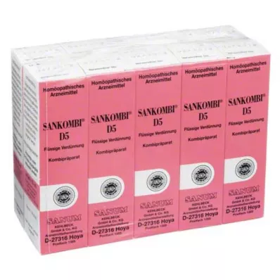 SANKOMBI D 5 pilieni, 10X10 ml SANKOMBI D 5 pilieni, 10X10 ml