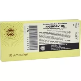 NIGERSAN D 5 ampulas, 10X1 ml